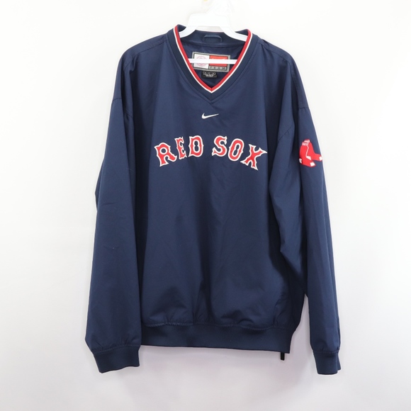 nike red sox windbreaker